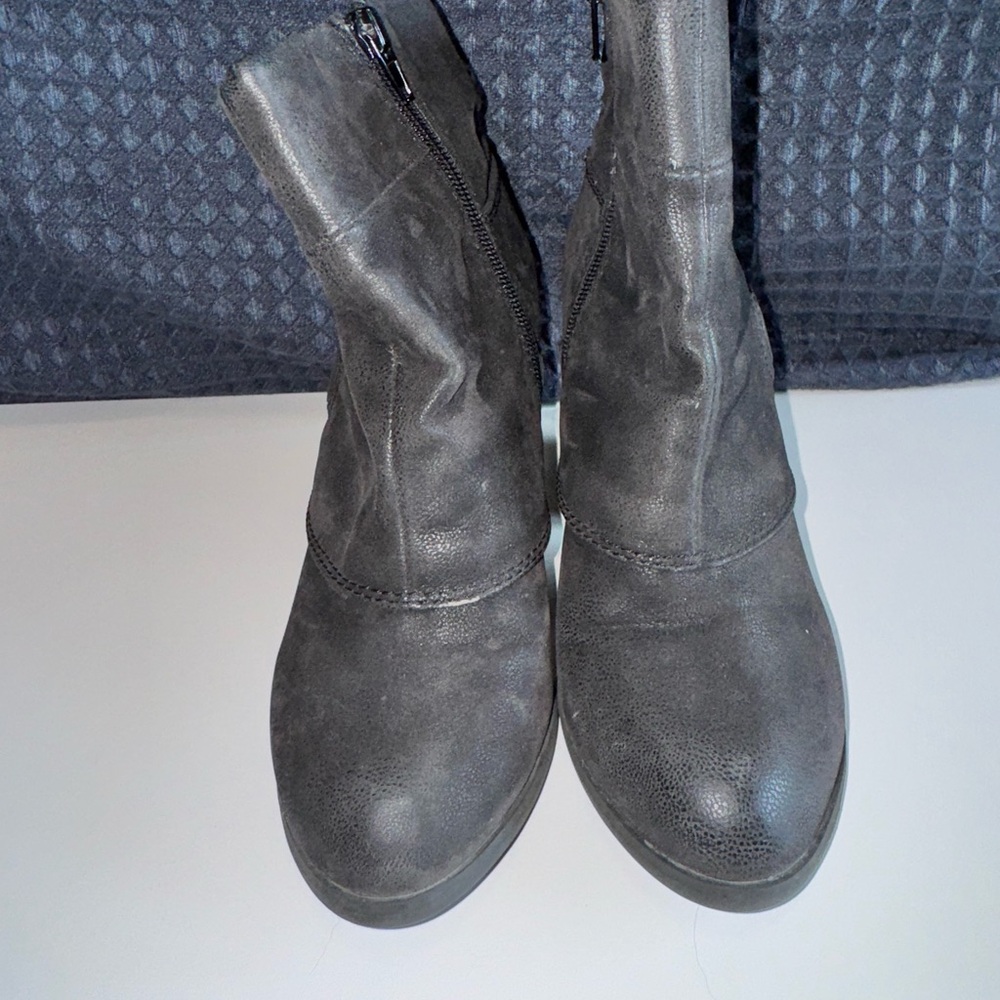 Fergalicious Charcoal Combat Boots